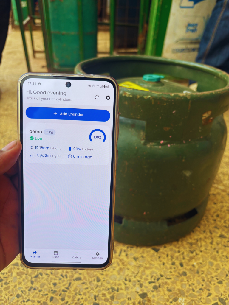 Track Gas & LPG, Order Refills Online with Triotics App