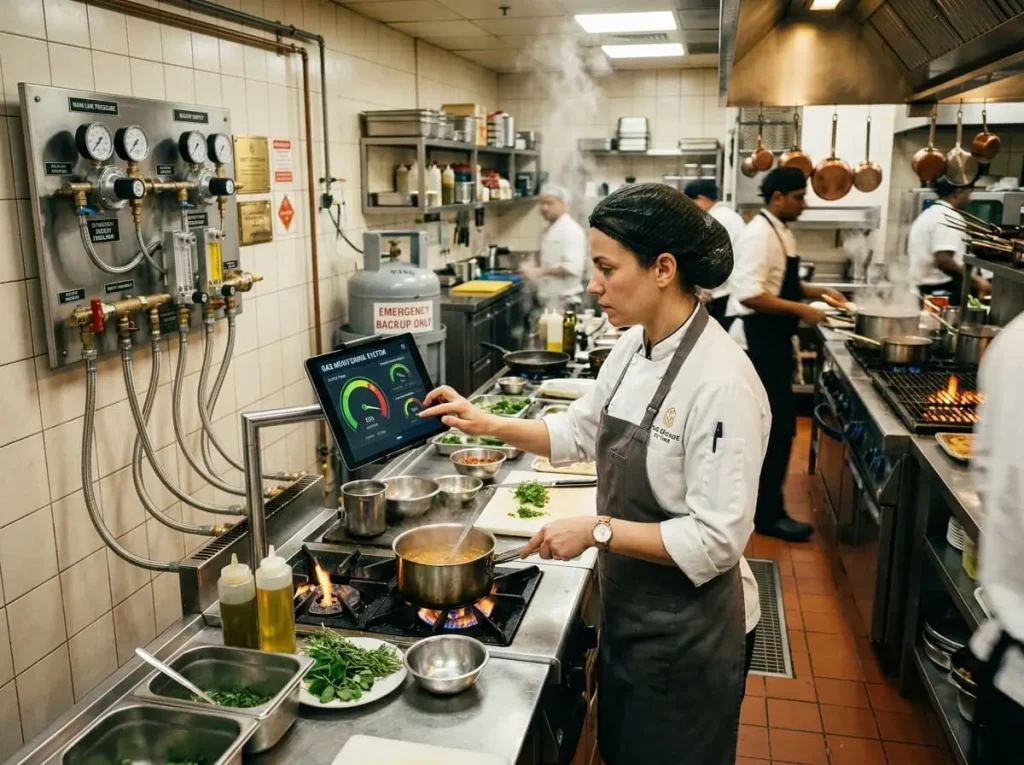 Track Gas & LPG, Order Refills Online with Triotics App